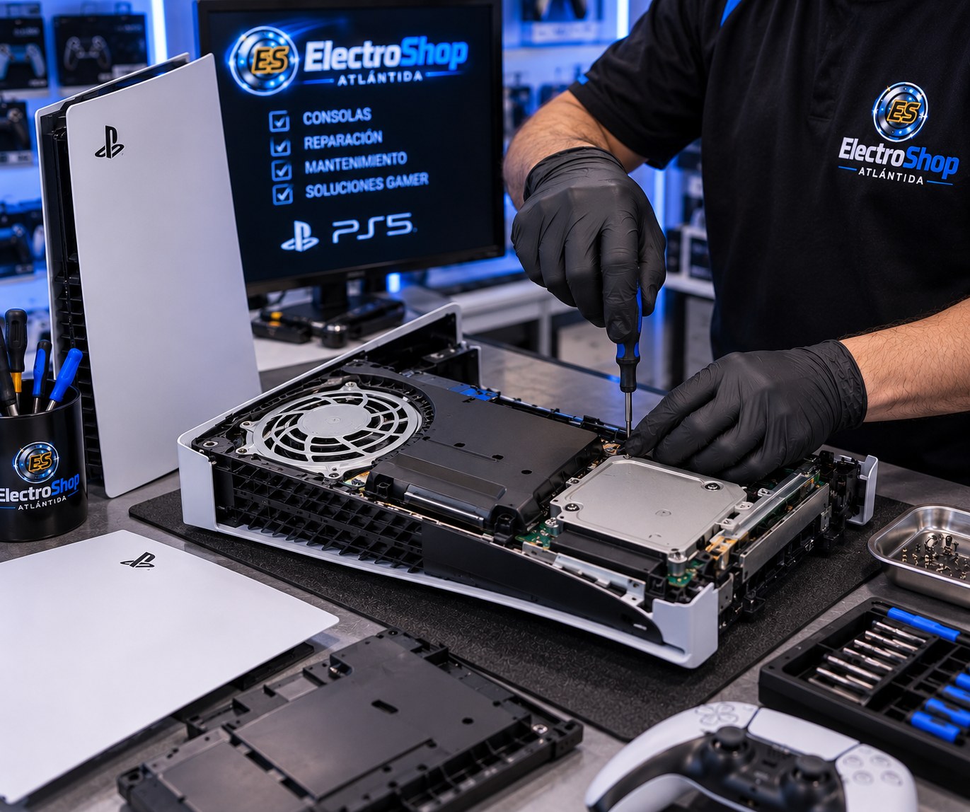 Reparación de PlayStation 5 · foto 2